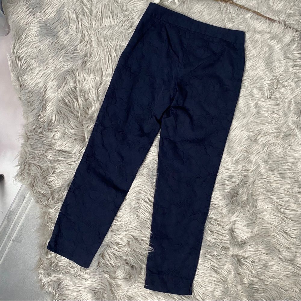 Talbots Navy Cropped pants - size 2 - Picture 4 of 7
